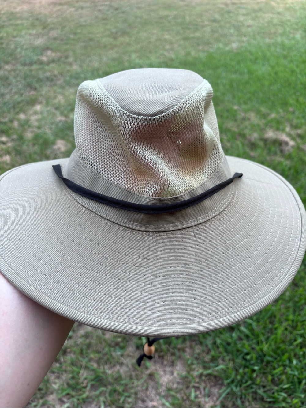 DPC Dorfman Pacific Outdoor Bucket Fishing Safari Mesh Sun Hat Size XL